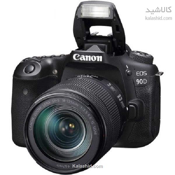 دوربین دیجیتال کانن مدل EOS 90D به همراه لنز 135-18 میلی متر IS USM